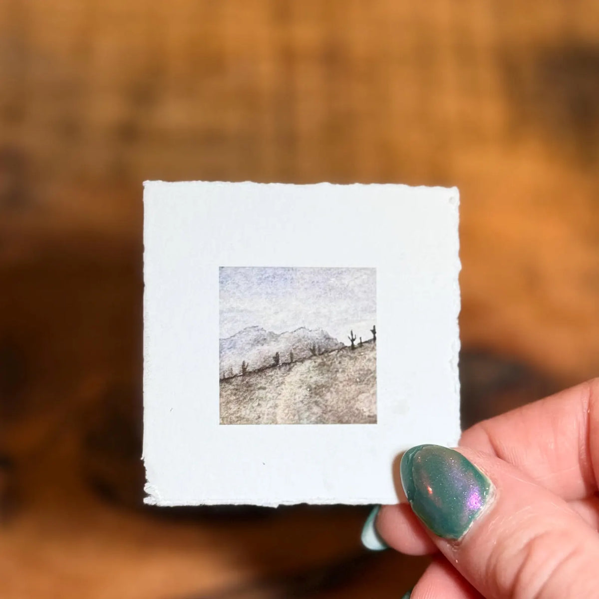Tiny Desert Studio Mini Print