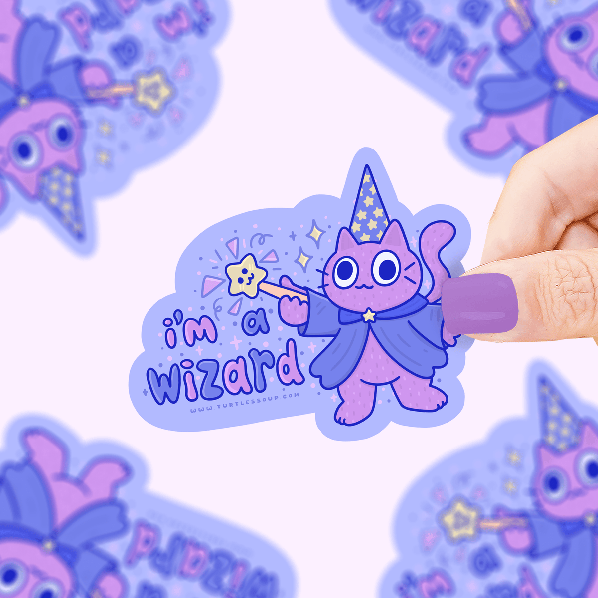I'm A Wizard Sticker - vibeboxshop