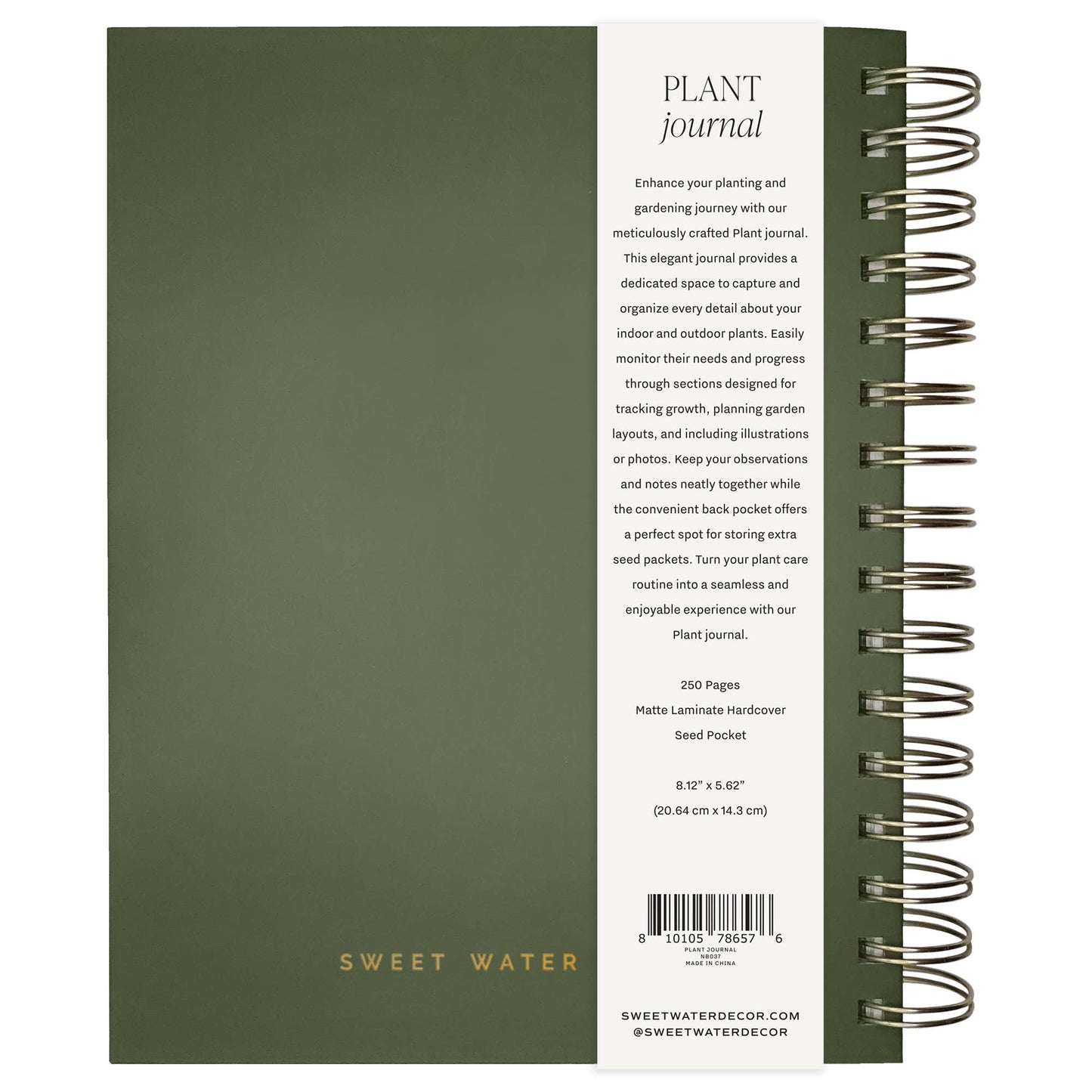 Indoor/Outdoor Plant Journal - vibeboxshop