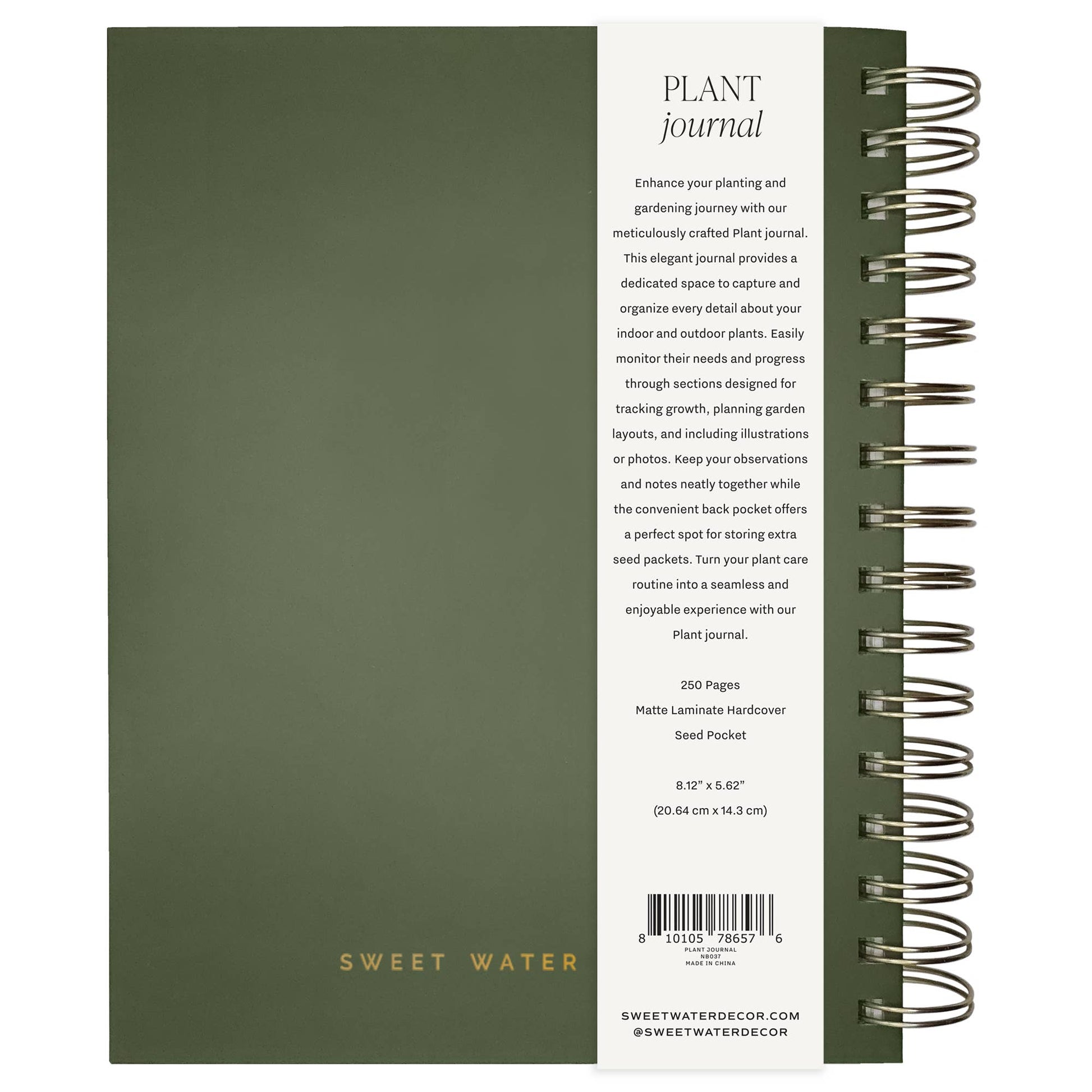 Indoor/Outdoor Plant Journal - vibeboxshop