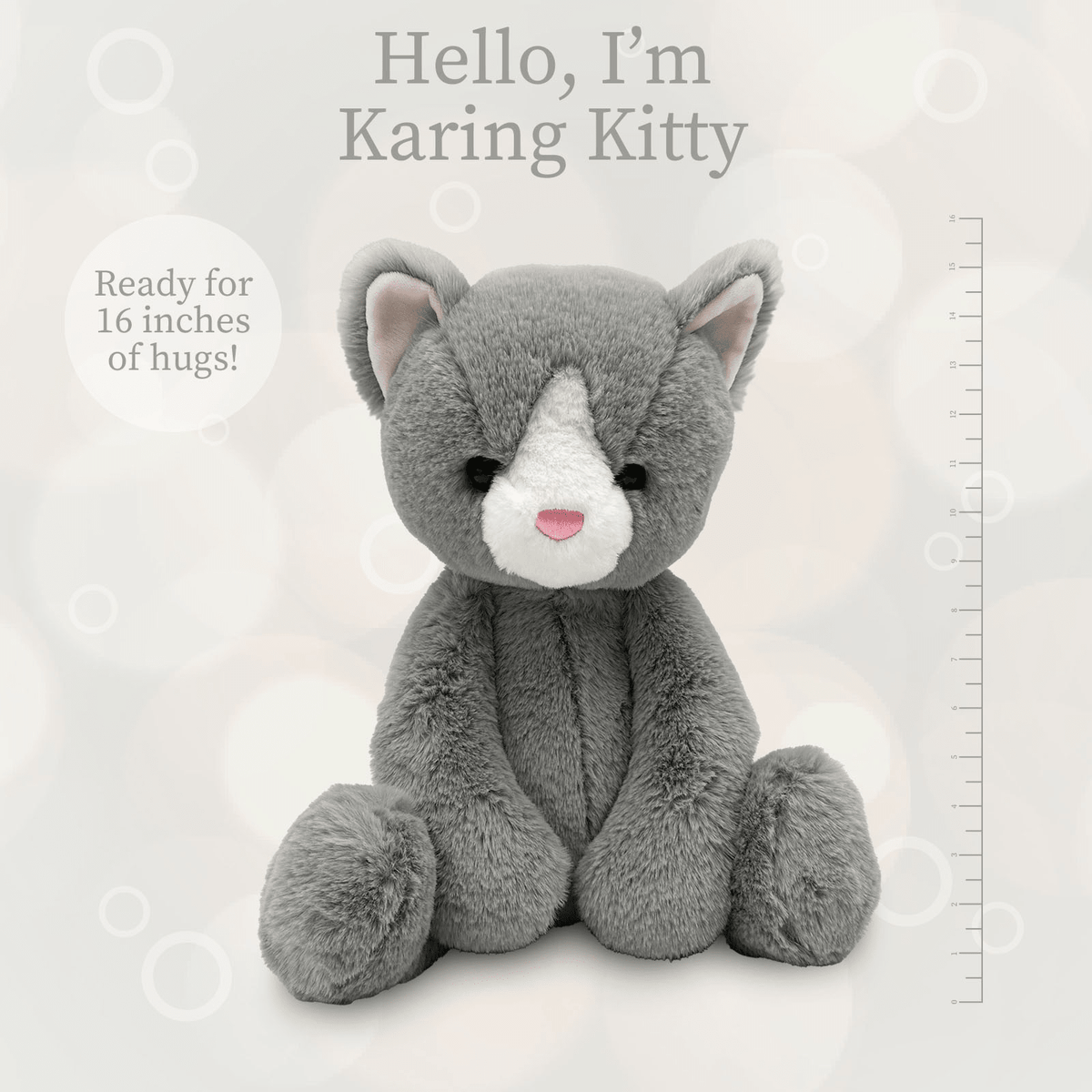 Karing Kitten Plush Toy - vibeboxshop