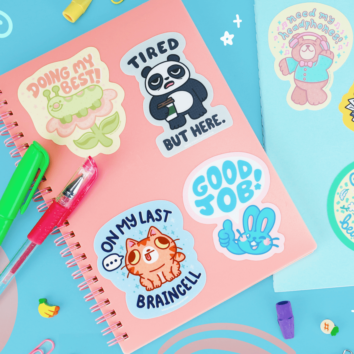Last Braincell Sticker - vibeboxshop