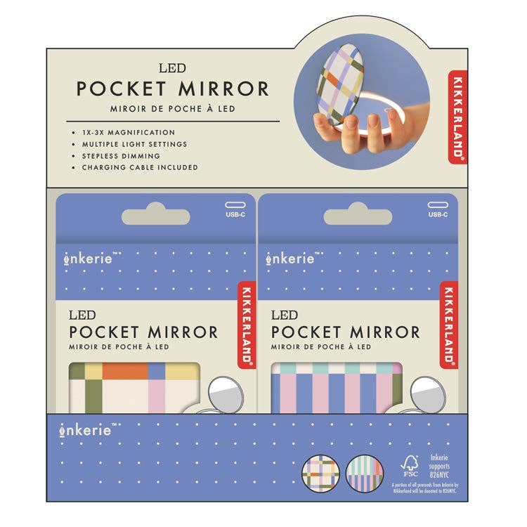 LED Pocket Mirror - vibeboxshop