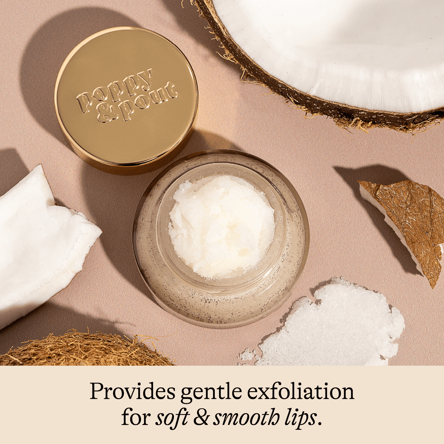Lip Scrub, Island Coconut - vibeboxshop