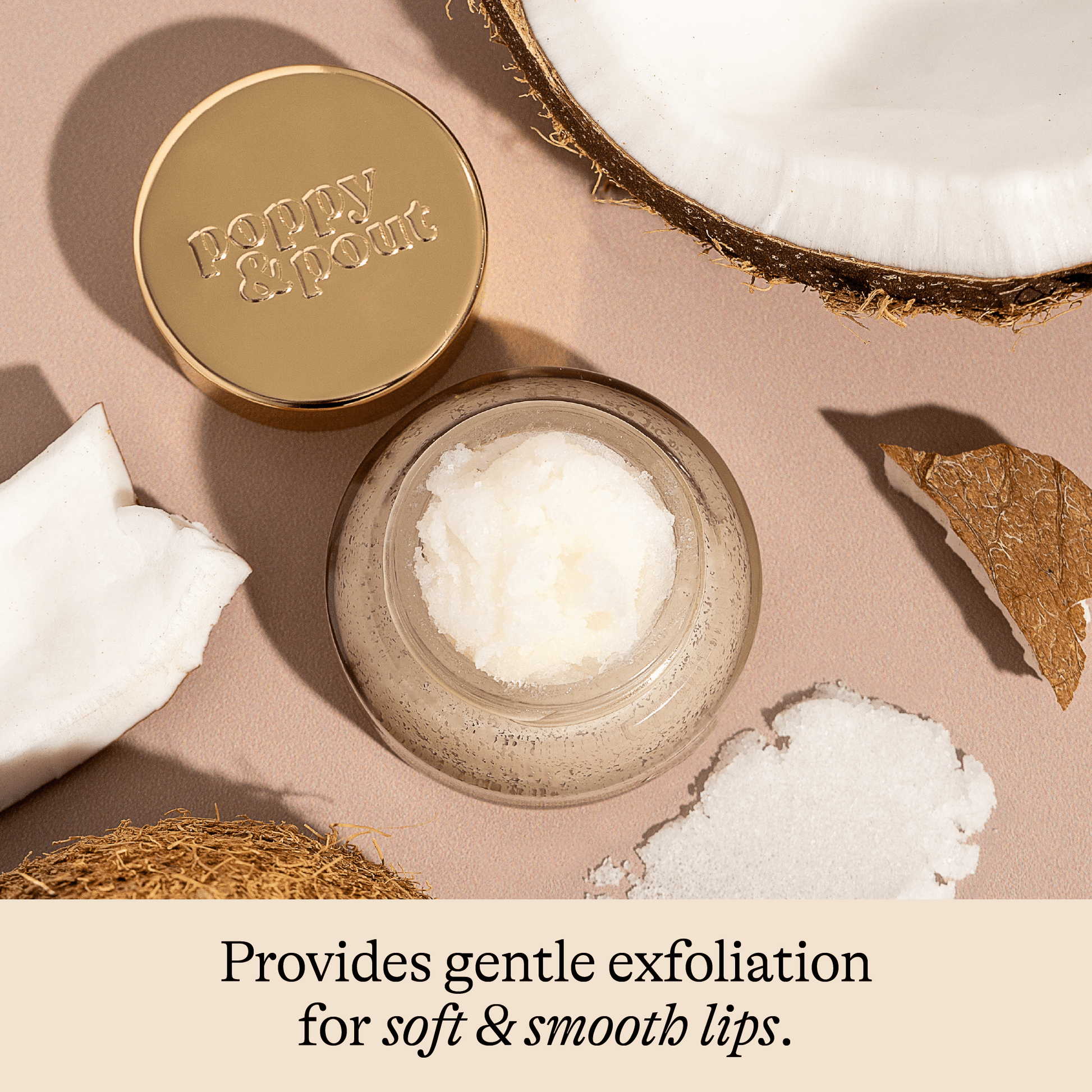 Lip Scrub, Island Coconut - vibeboxshop