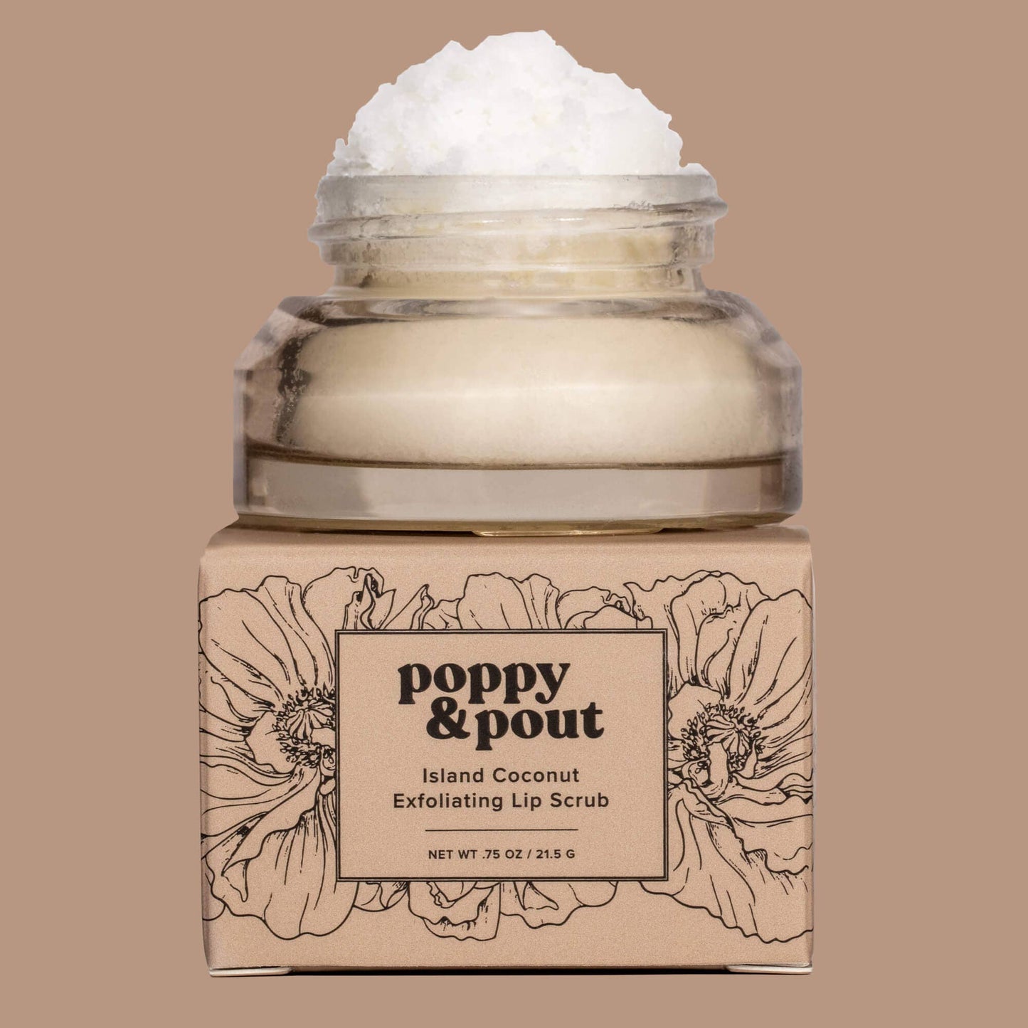 Lip Scrub, Island Coconut - vibeboxshop