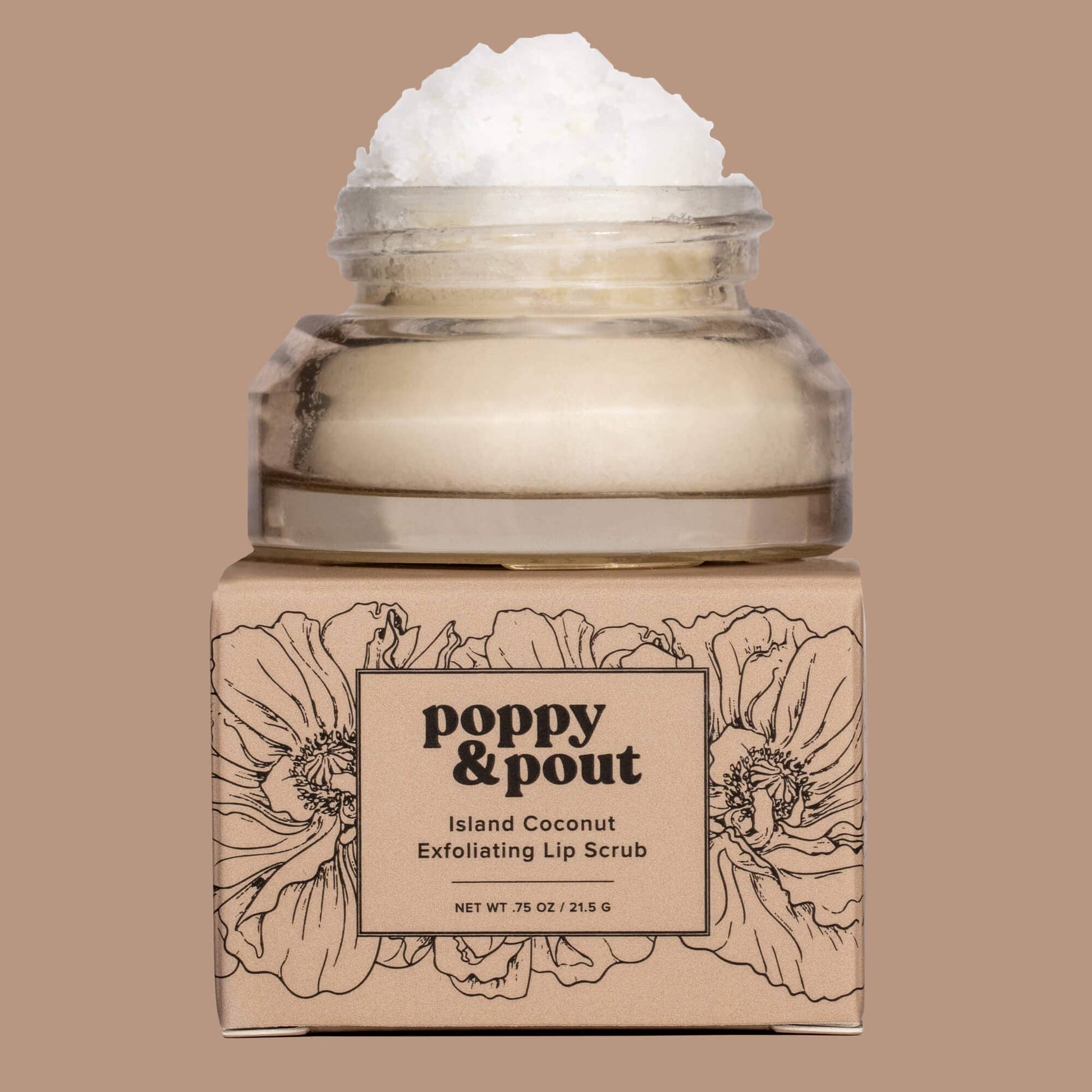 Lip Scrub, Island Coconut - vibeboxshop