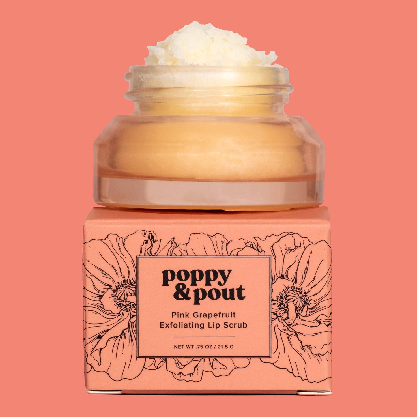 Lip Scrub, Pink Grapefruit - vibeboxshop