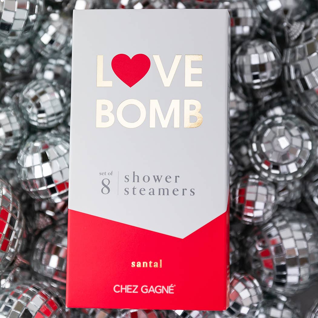 Love Bomb - Aromatherapy Shower Steamers - Santal - Set of 8 - vibeboxshop