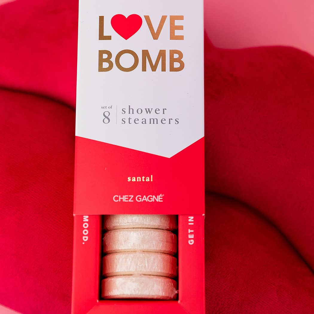 Love Bomb - Aromatherapy Shower Steamers - Santal - Set of 8 - vibeboxshop