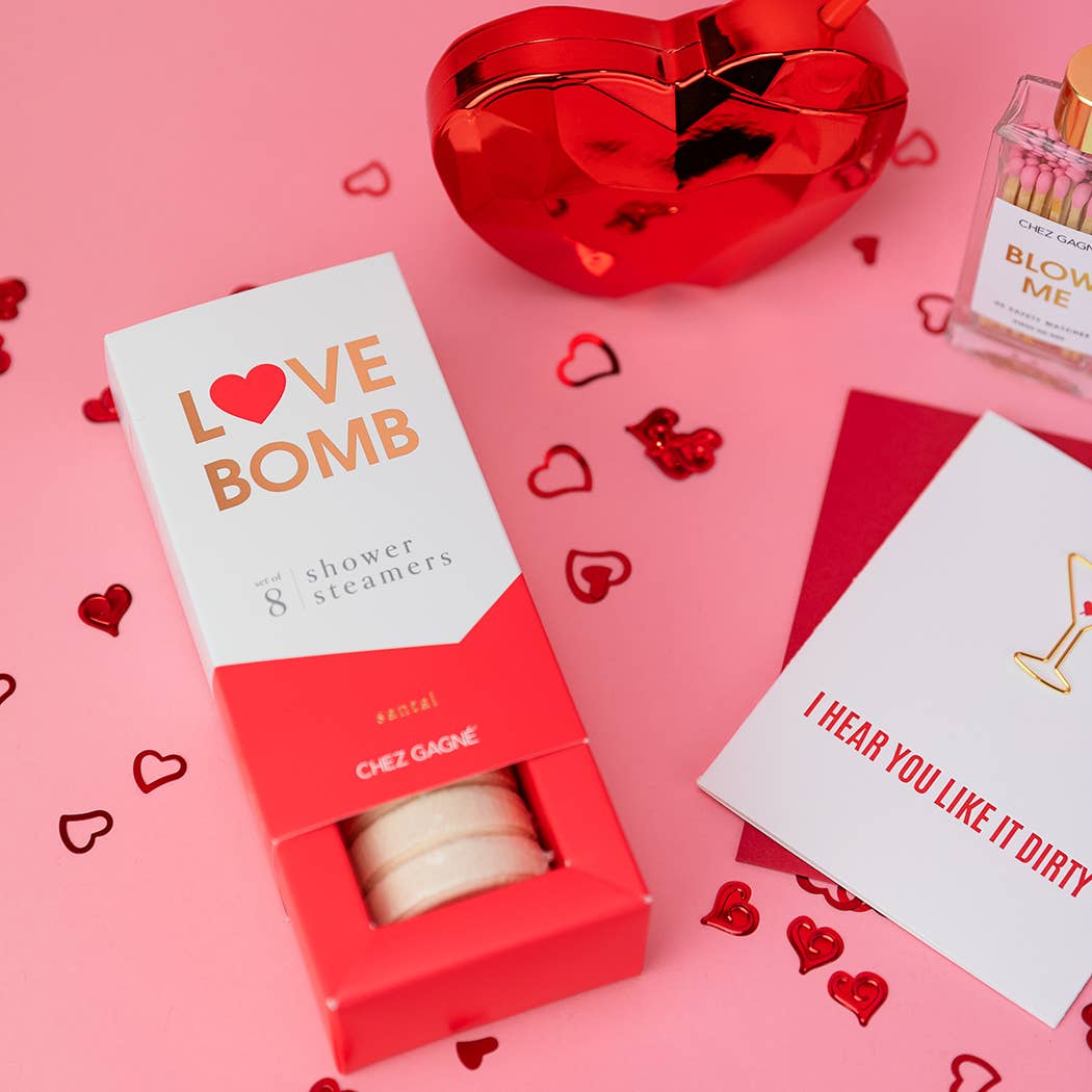 Love Bomb - Aromatherapy Shower Steamers - Santal - Set of 8 - vibeboxshop