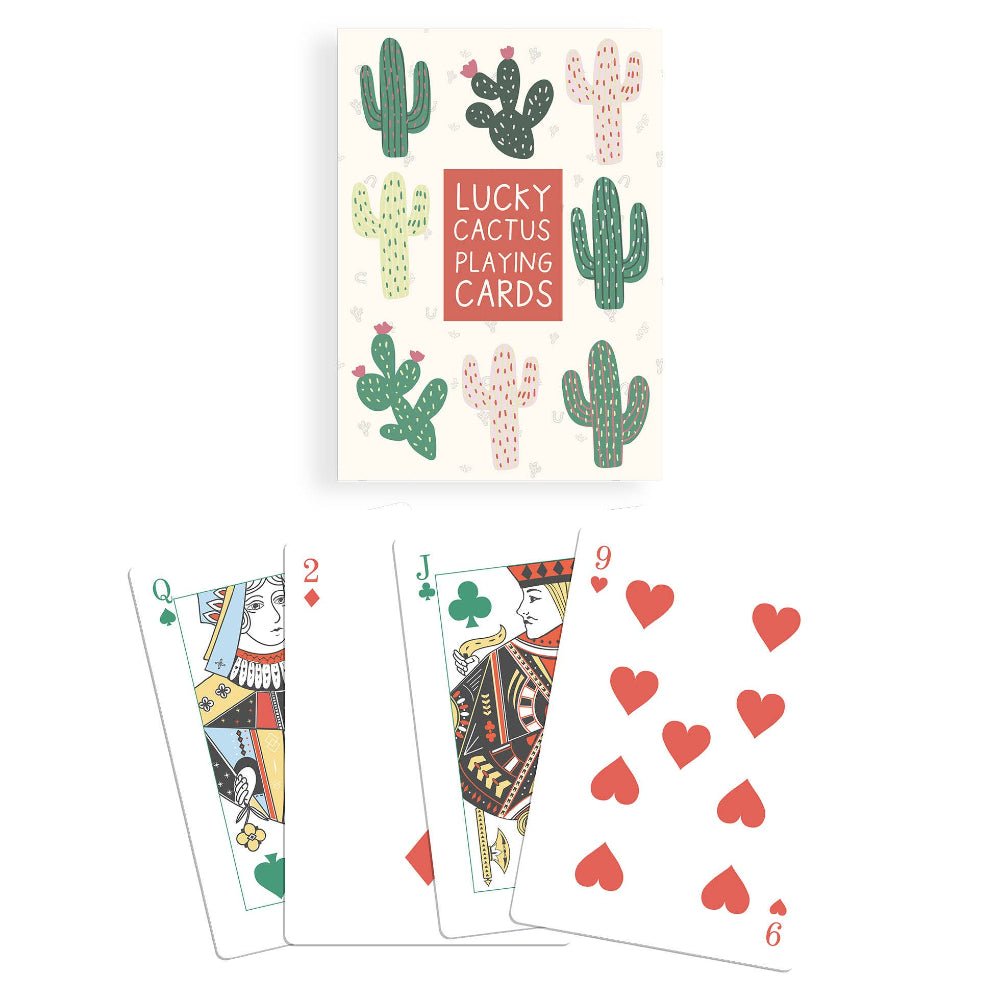 Lucky Cactus Deck Of Playing Cards - vibeboxshop