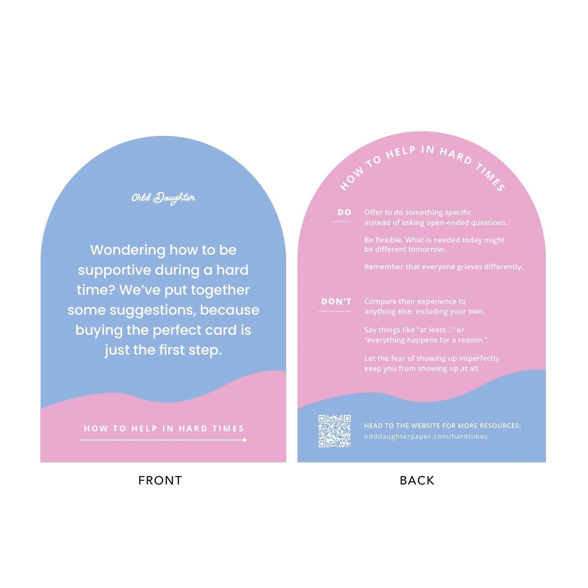 Make It All Better - Hard Times Sympathy Get Well Card - vibeboxshop