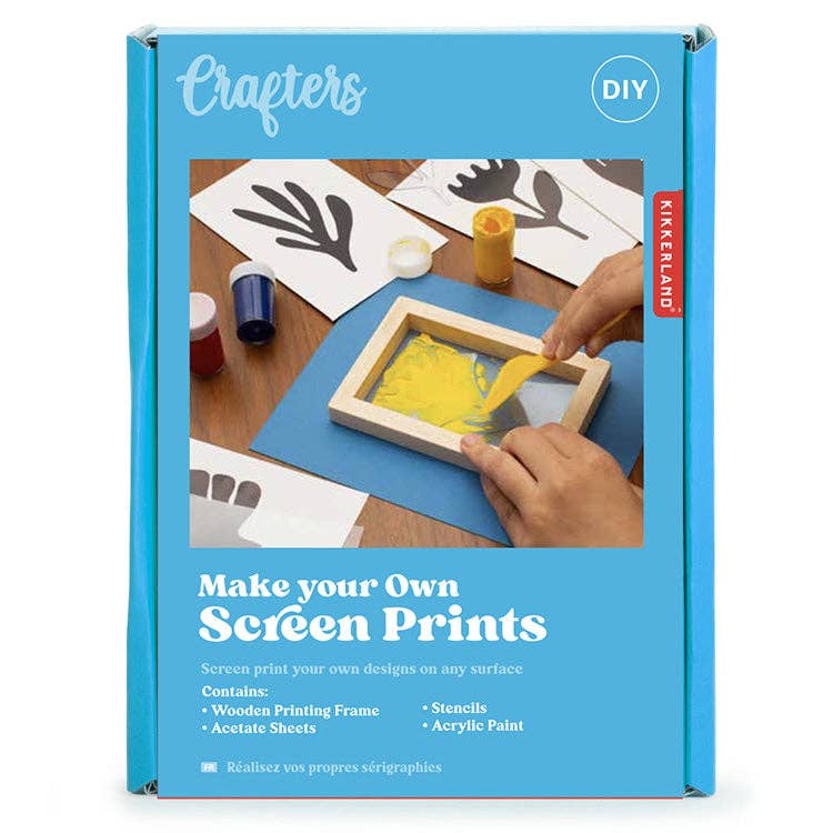 Make Your Own Screen Prints Kit - vibeboxshop