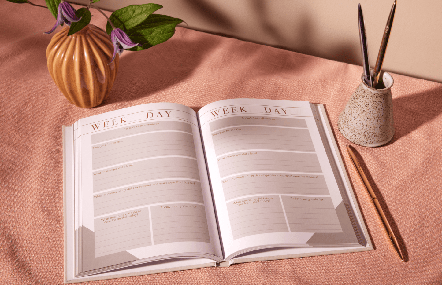 Mama Notes: Pregnancy Journal - vibeboxshop