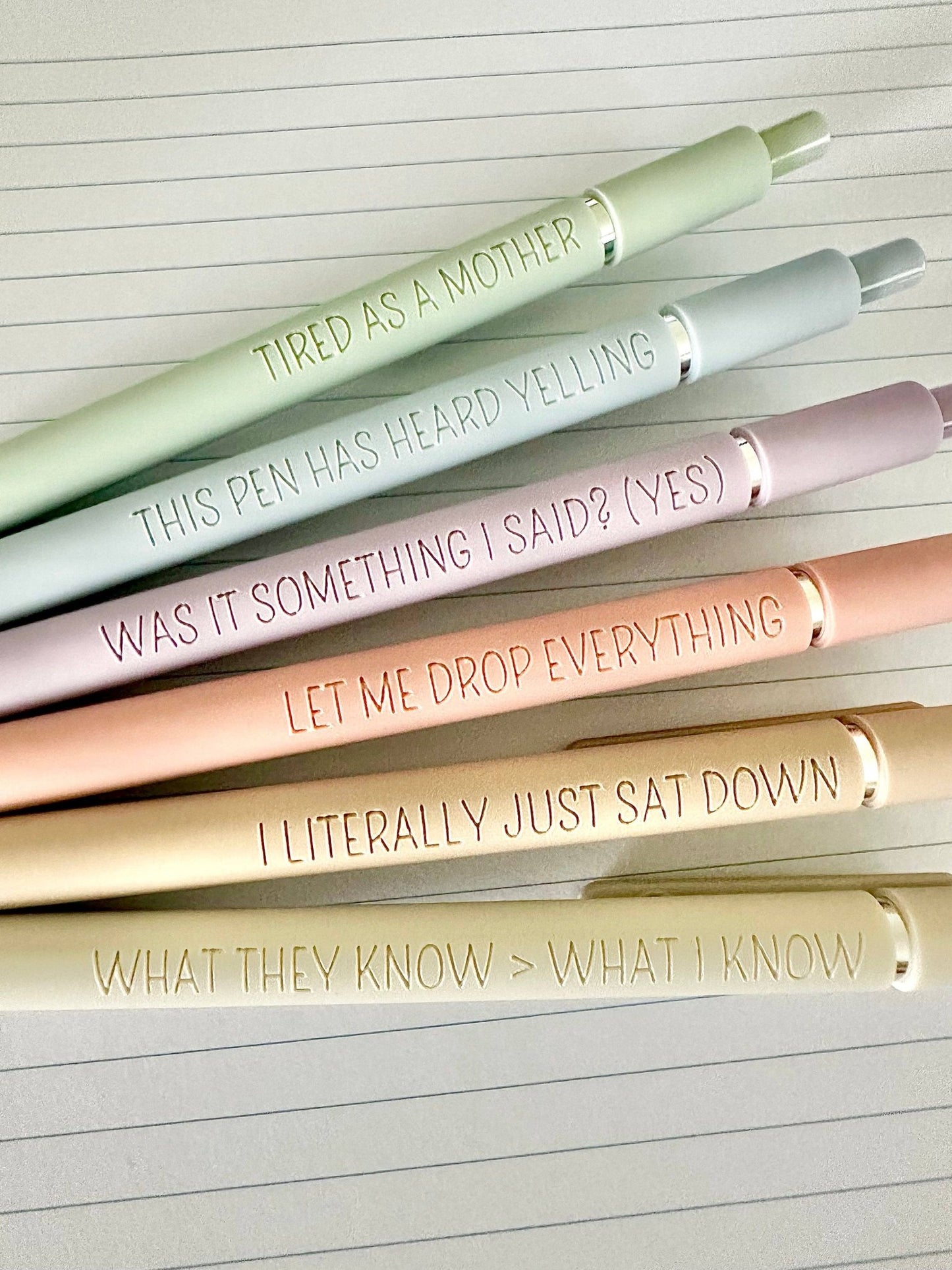 Manic Motherhood | 6 Pen Set - vibeboxshop