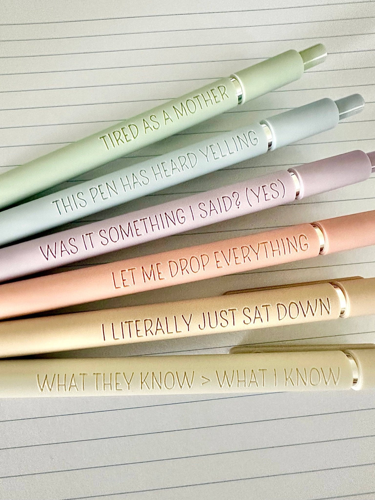 Manic Motherhood | 6 Pen Set - vibeboxshop