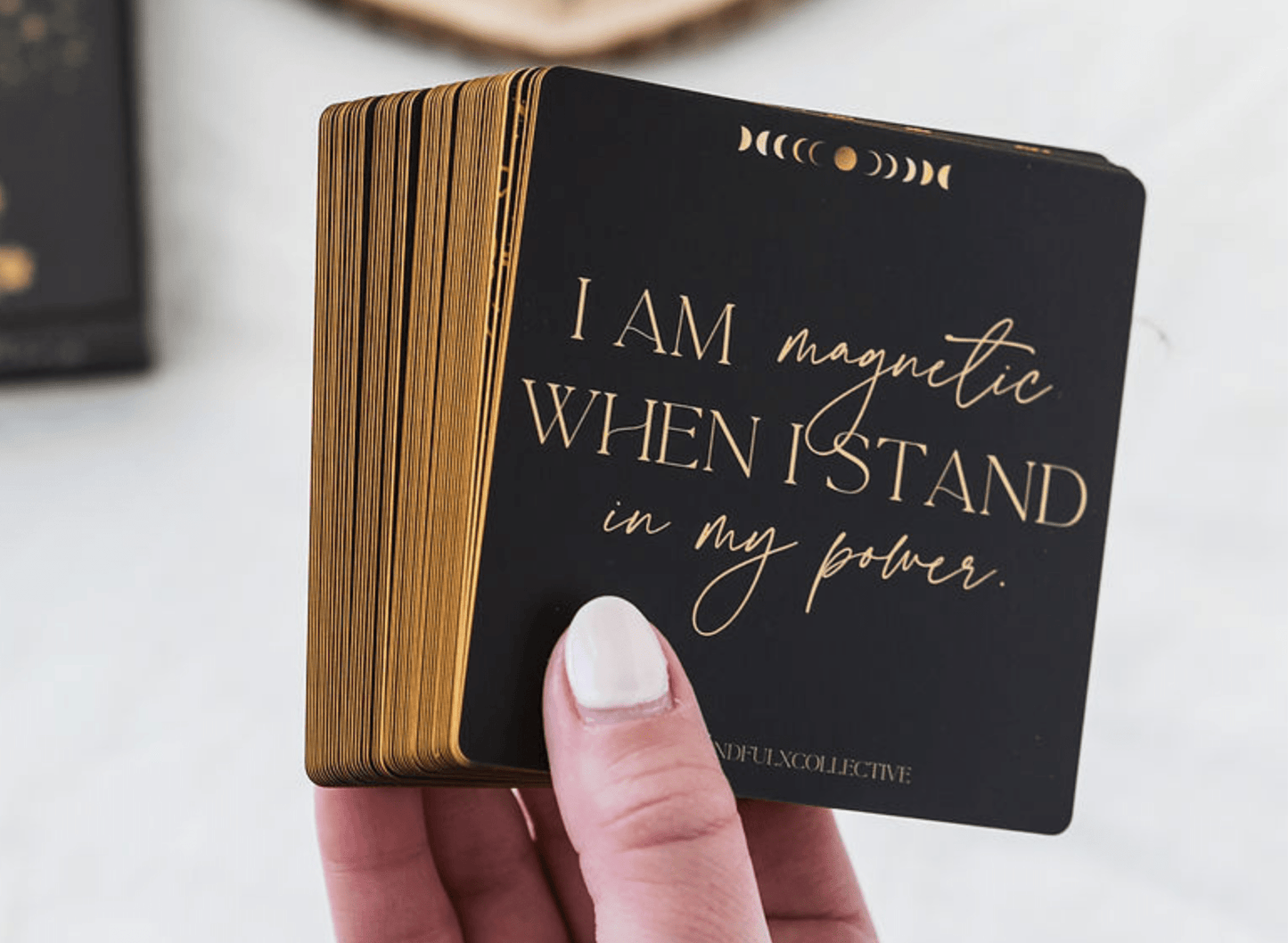 Manifest Abundance Affirmation Deck - vibeboxshop