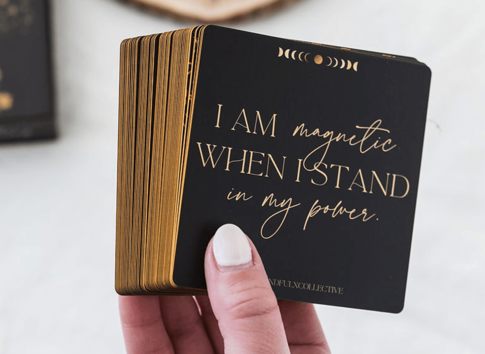 Manifest Abundance Affirmation Deck - vibeboxshop