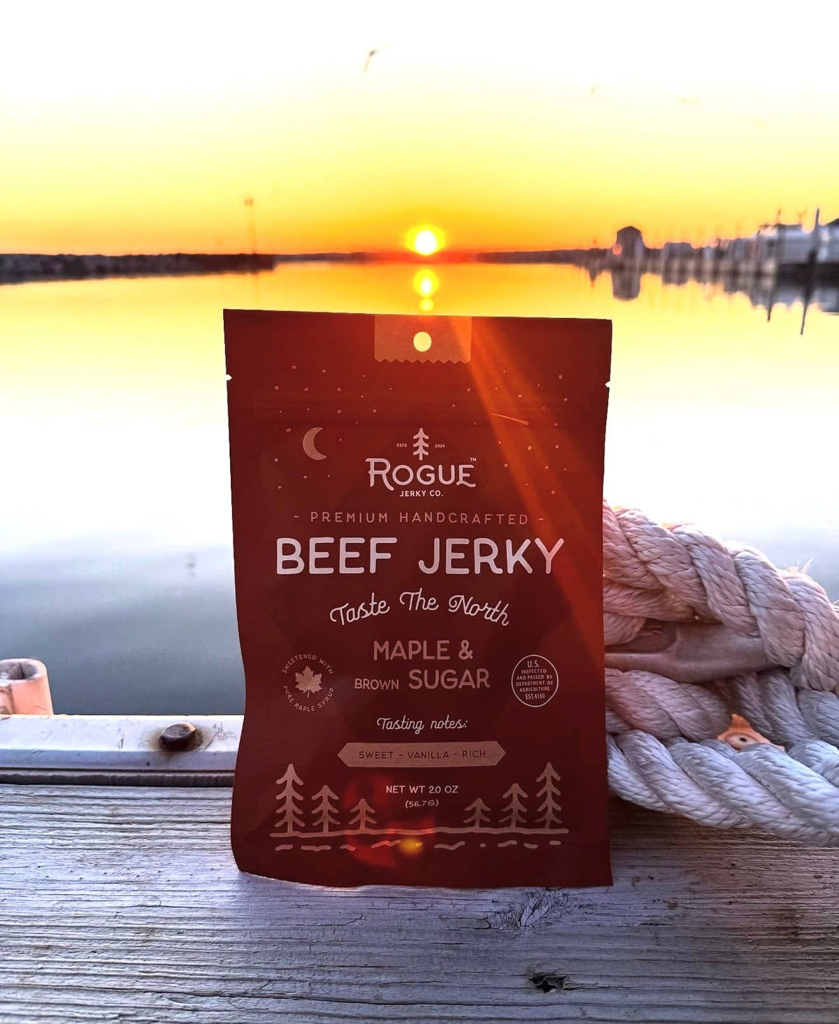 Maple & Brown Sugar Beef Jerky - vibeboxshop