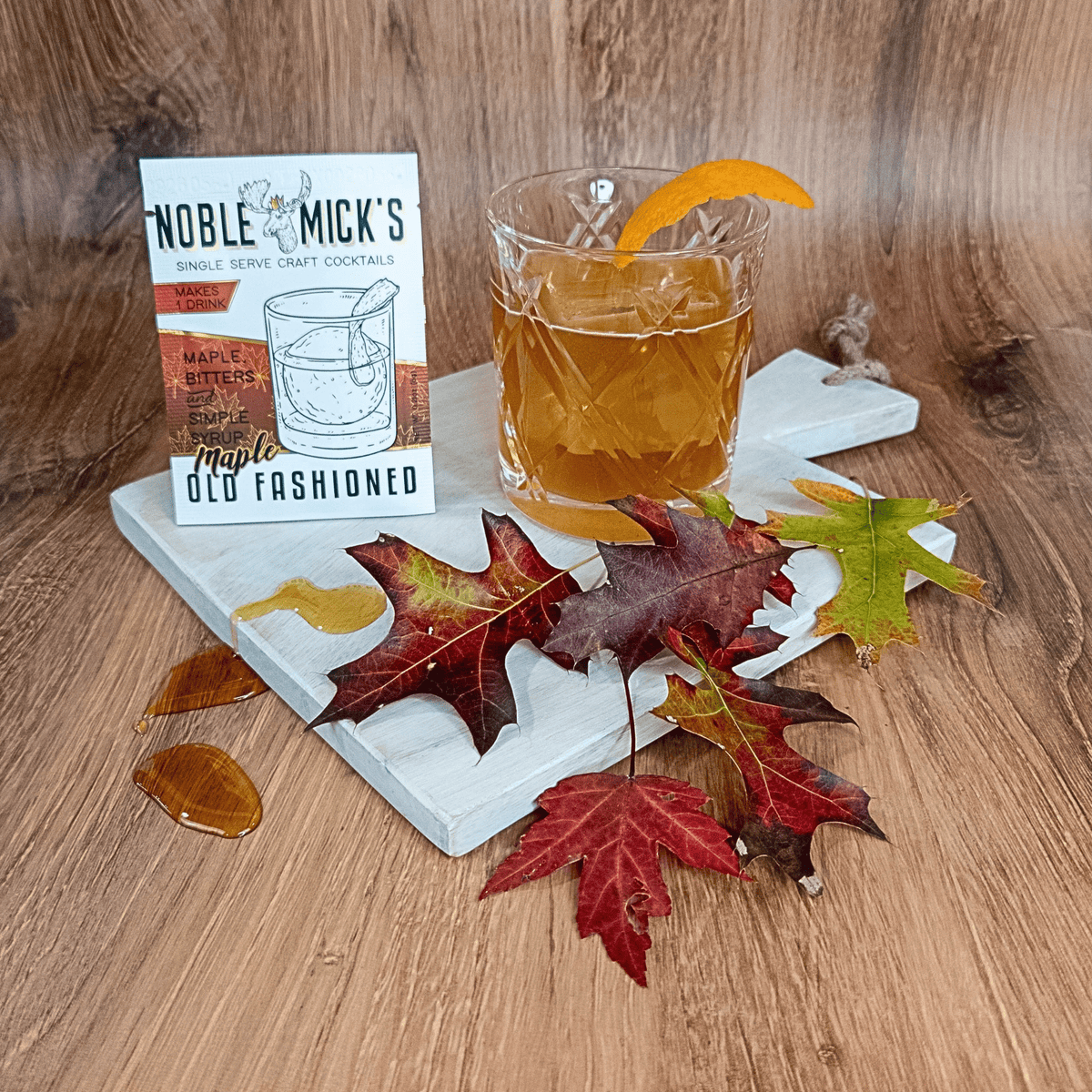 Maple Old Fashioned Single Serve Craft Cocktail - vibeboxshop