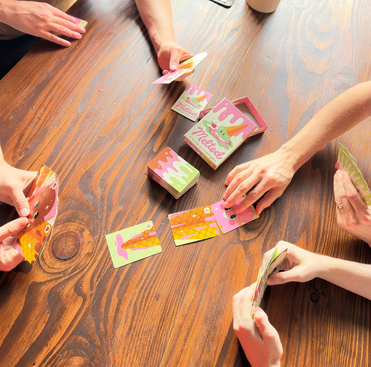 Melted: A Messy Ice Cream Card Game - vibeboxshop