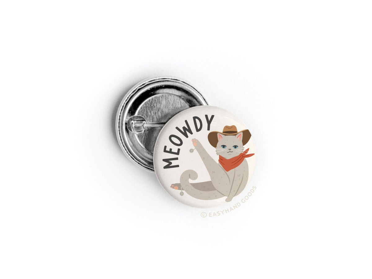 Meowdy Button - vibeboxshop