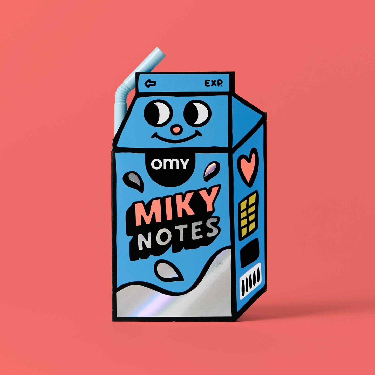 Milk Box Sticky Notes - vibeboxshop