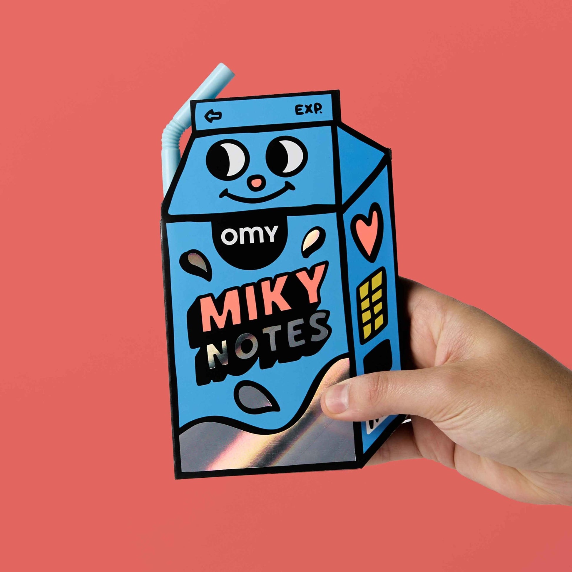 Milk Box Sticky Notes - vibeboxshop