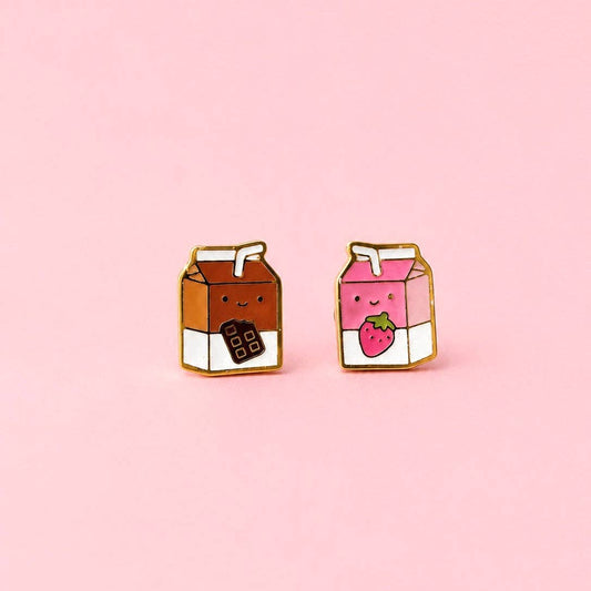 Milk Carton Stud Earrings - vibeboxshop