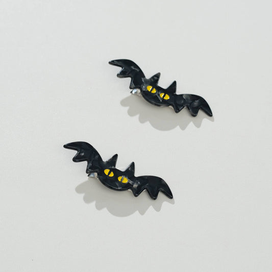 Mini Bat Barrette Hair Clip Set - vibeboxshop
