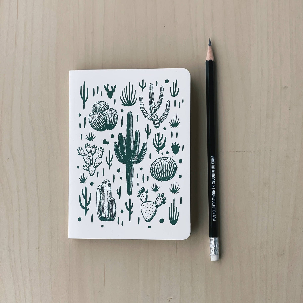 Mini Cactus Notebook - vibeboxshop
