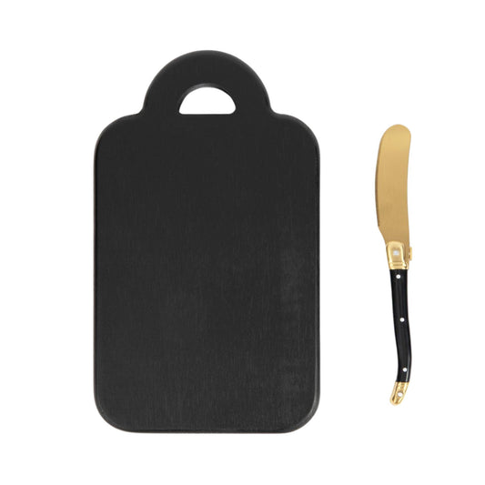 Mini Charcuterie Board and Knife - vibeboxshop