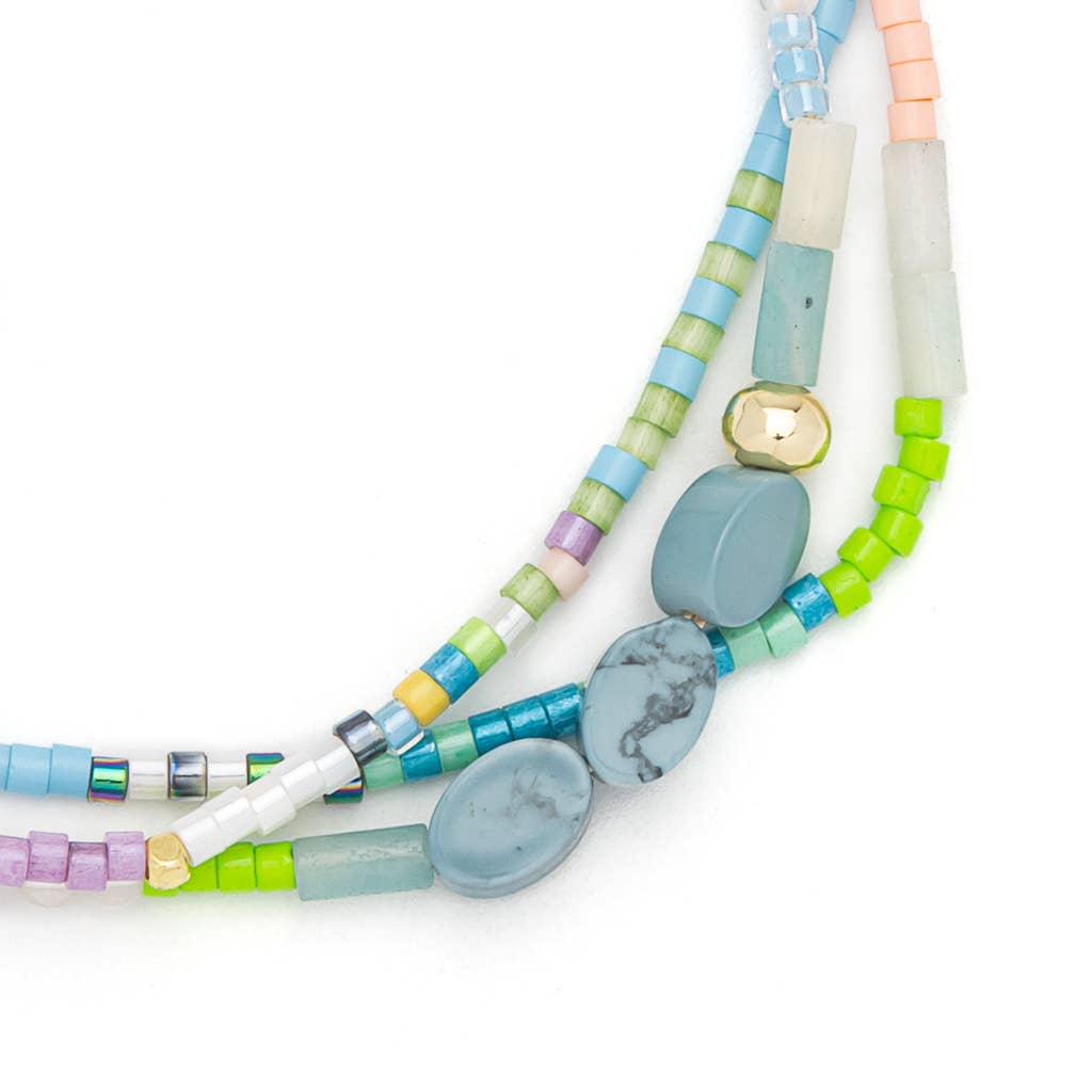 Mixed Media Bracelet - Harmony - vibeboxshop