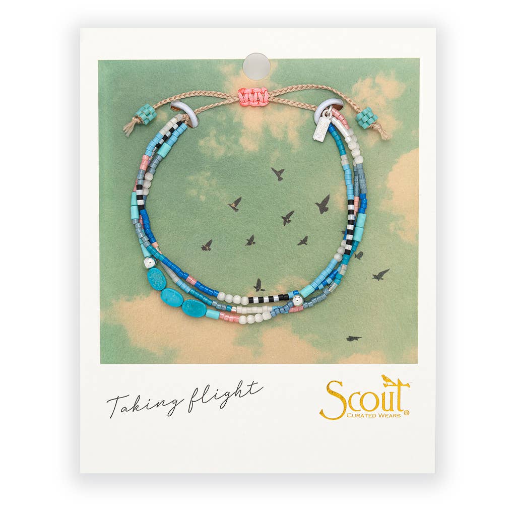 Mixed Media Bracelet | Sky - vibeboxshop