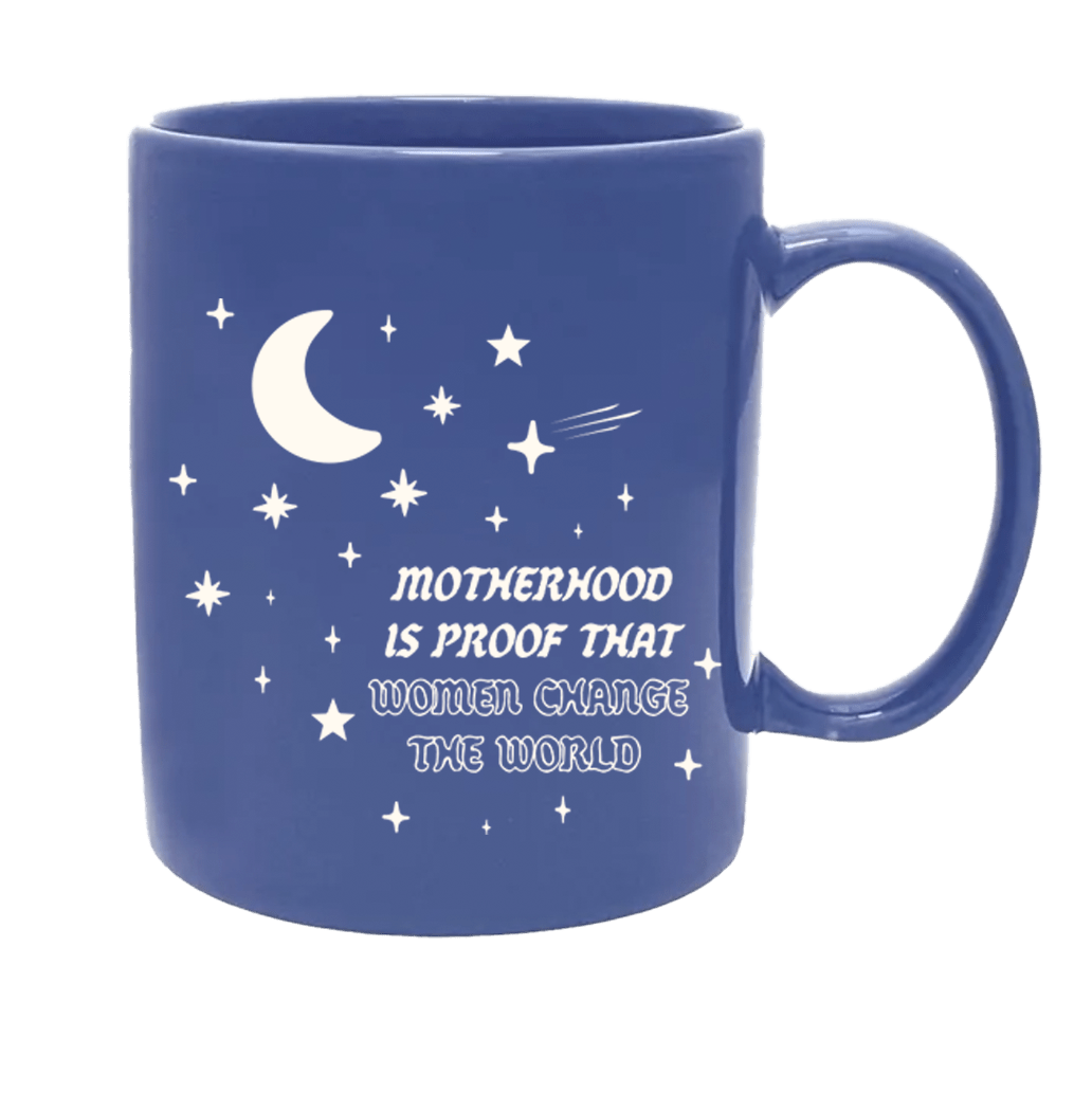Motherhood Changes the World Mug - vibeboxshop