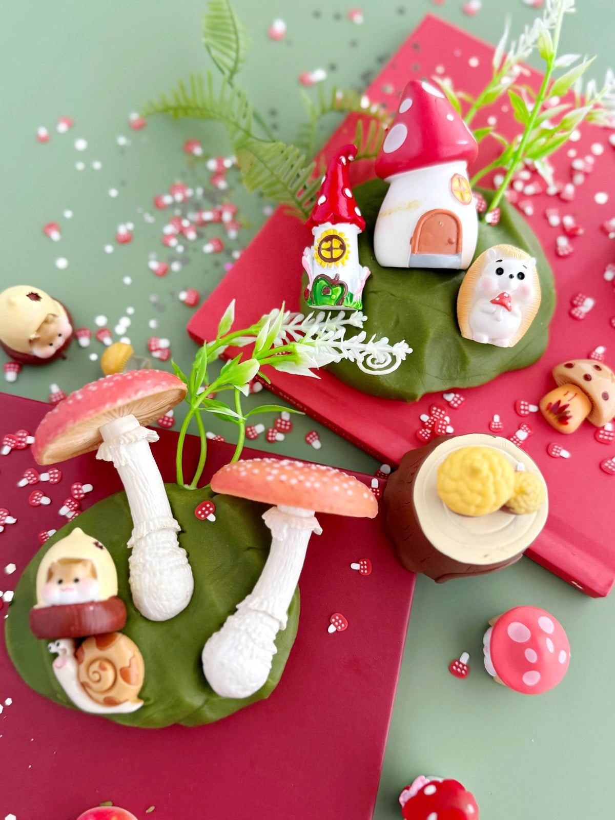 Mushroom Meadow KidDough Play Kit - vibeboxshop