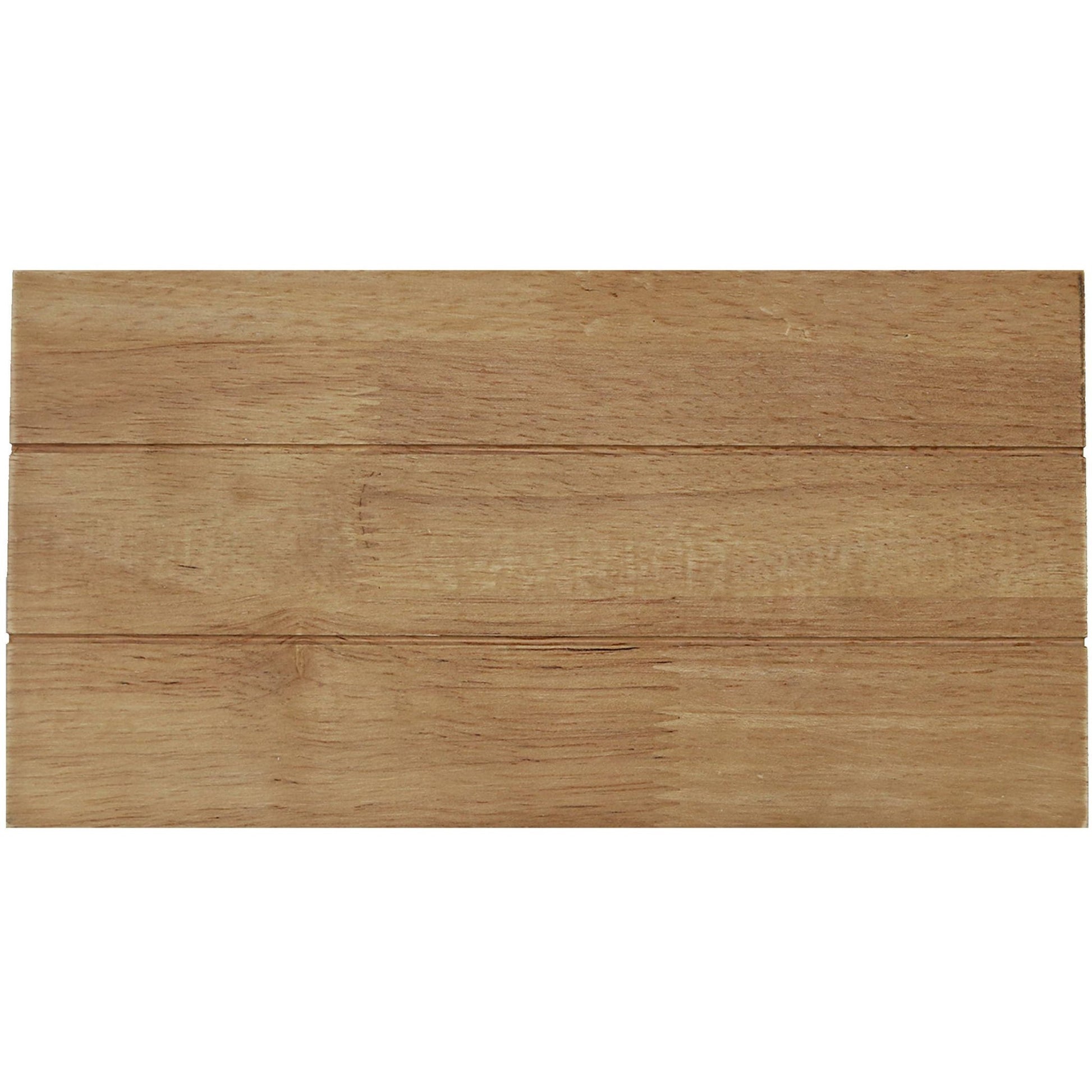 Natural Rectangular Wood Tray - vibeboxshop