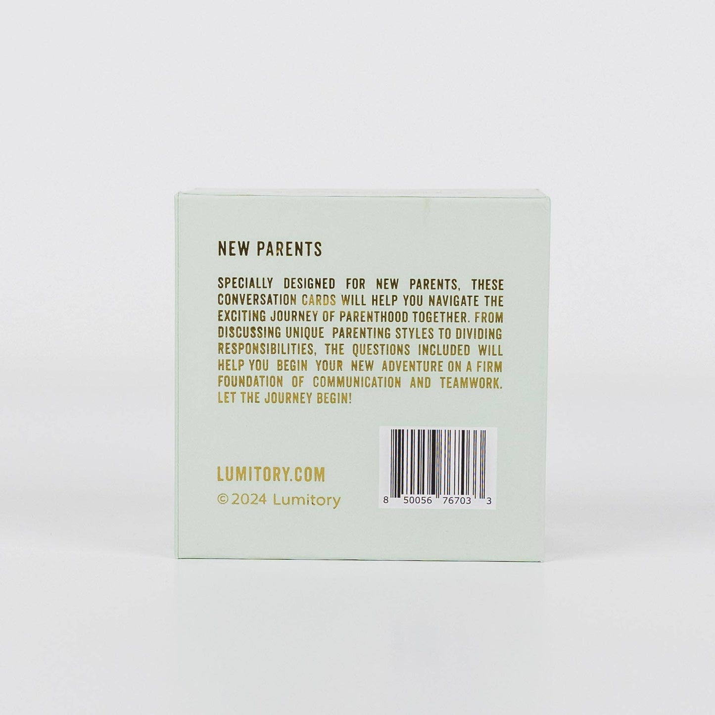 New Parents Conversation Cards - vibeboxshop
