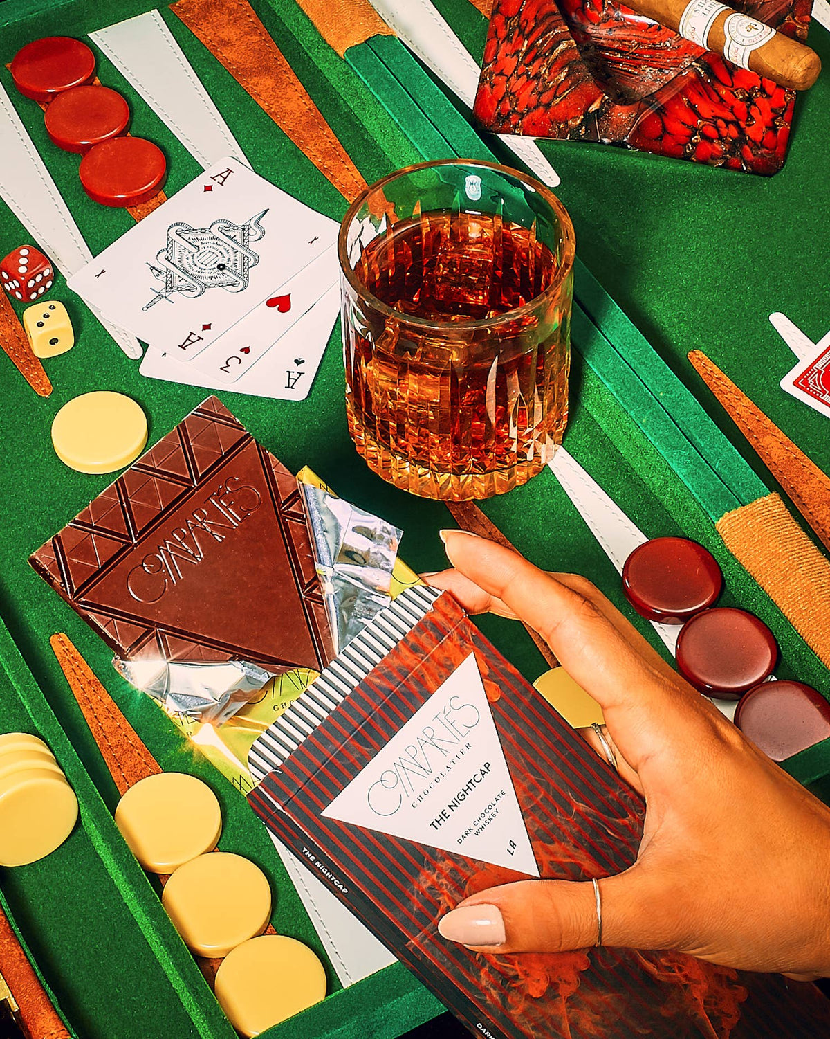 Nightcap Whisky Dark Chocolate Bar - vibeboxshop