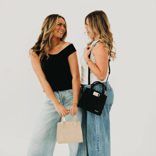 Nixie Nubuck Small Tote - vibeboxshop