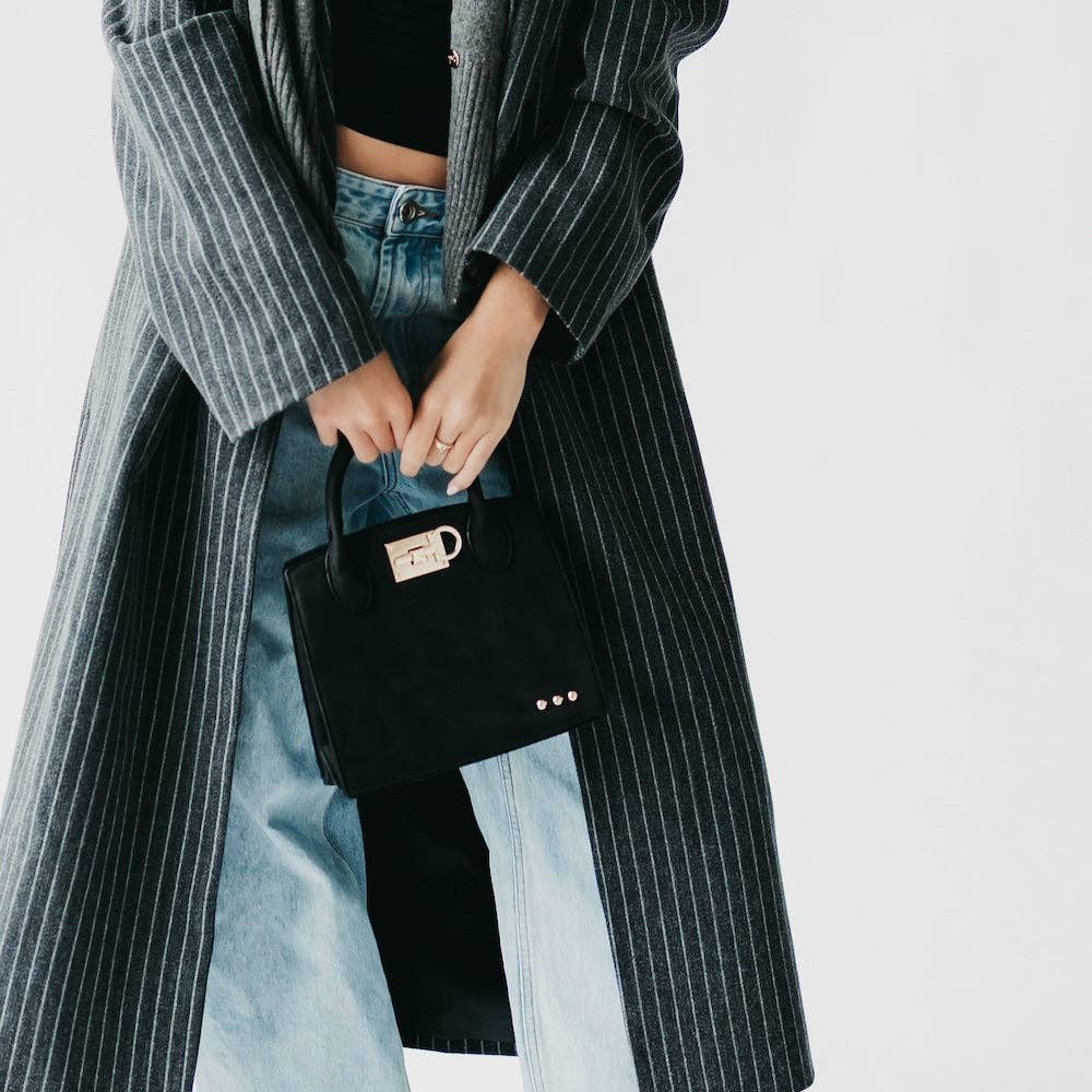 Nixie Nubuck Small Tote - vibeboxshop