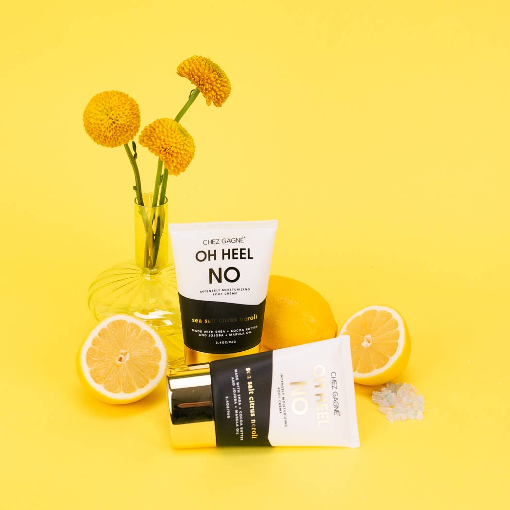 Oh Heel No -Sea Salt Neroli Foot Cream - vibeboxshop