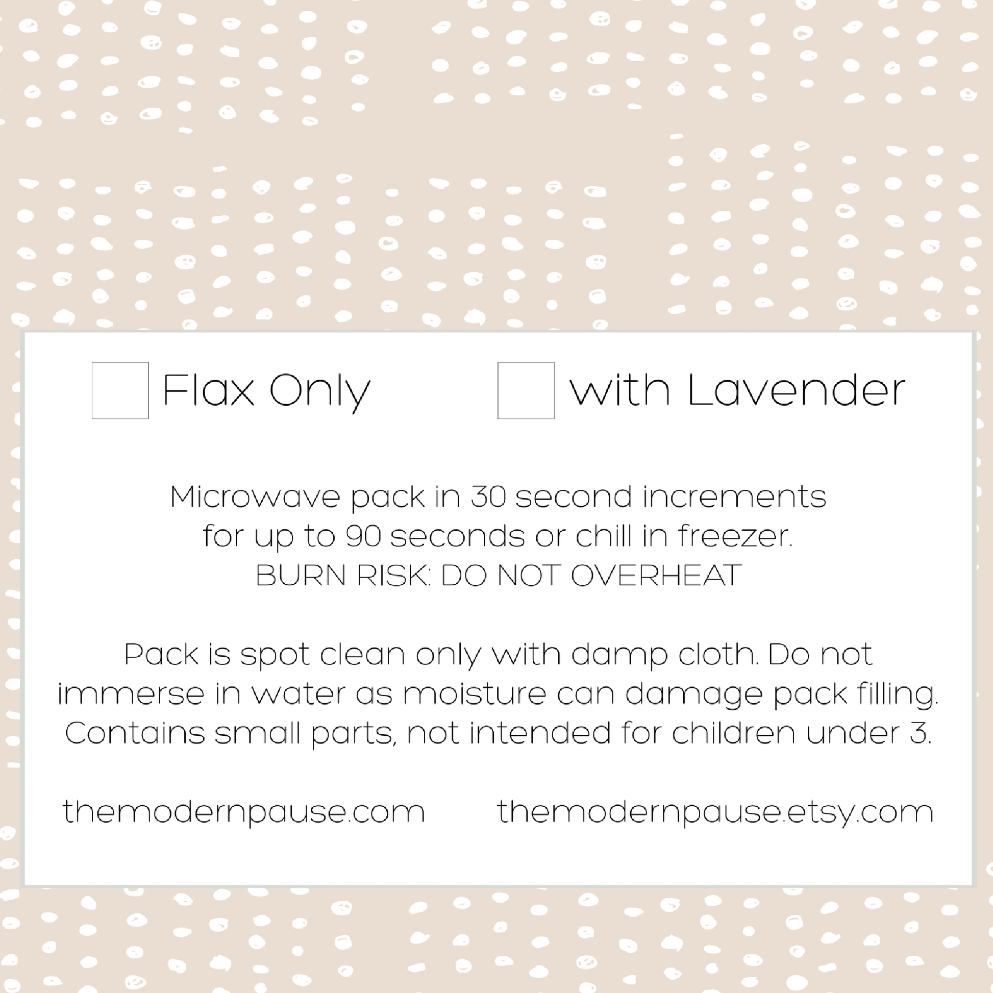 Organic Linen Eye Pillow - vibeboxshop