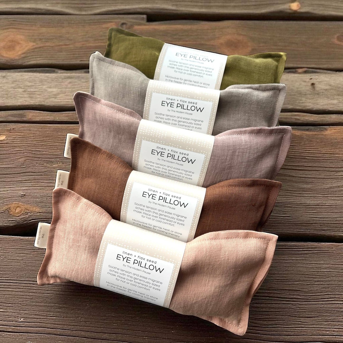 Organic Linen Eye Pillow - vibeboxshop
