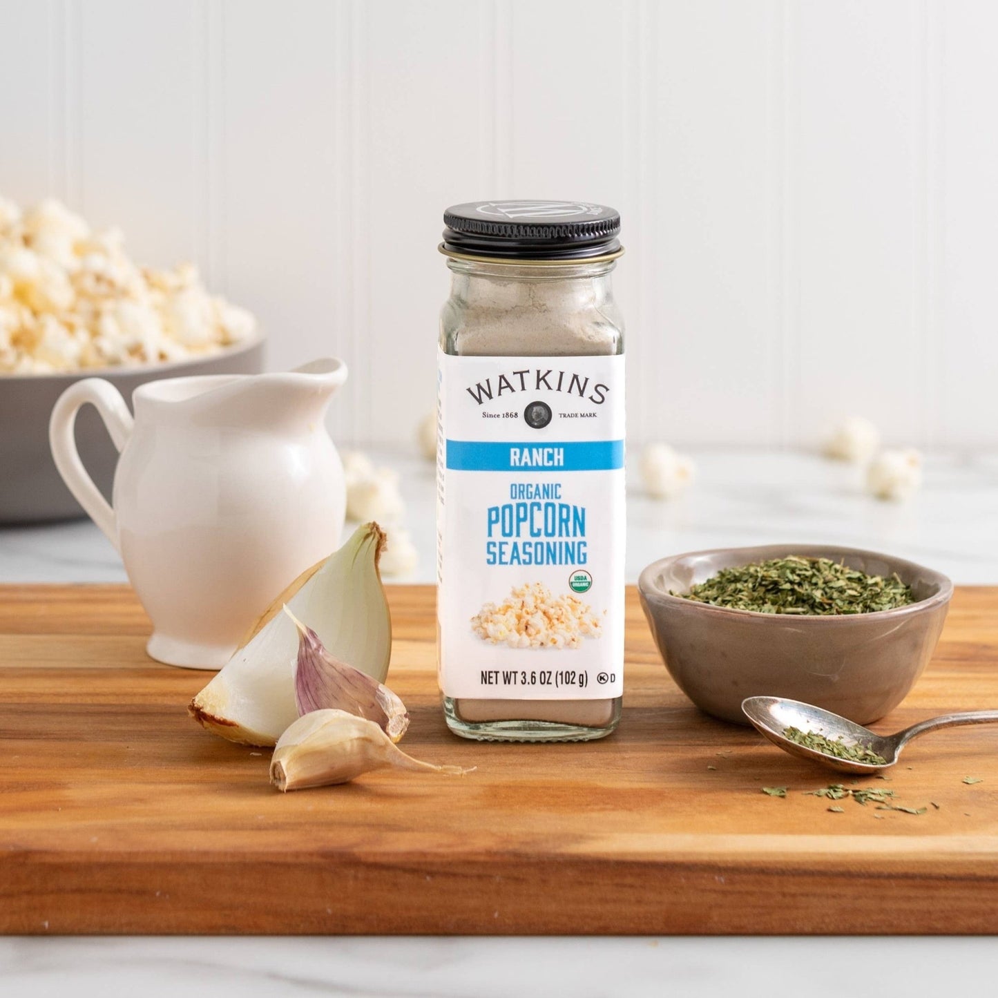 Organic Ranch Popcorn Seasoning - vibeboxshop