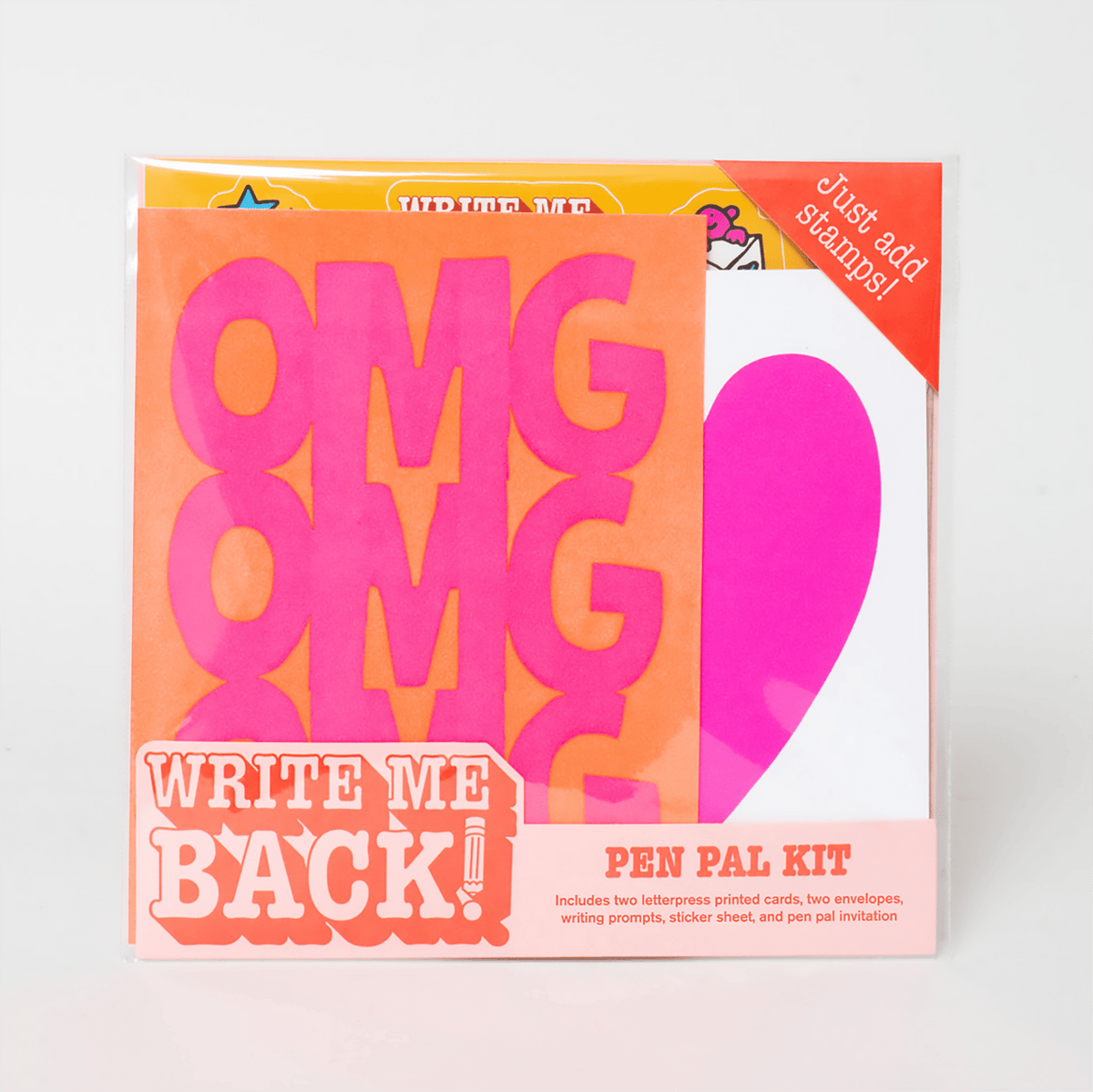 Party Sampler Pack! Write Me Back! Pen Pal Kits - vibeboxshop