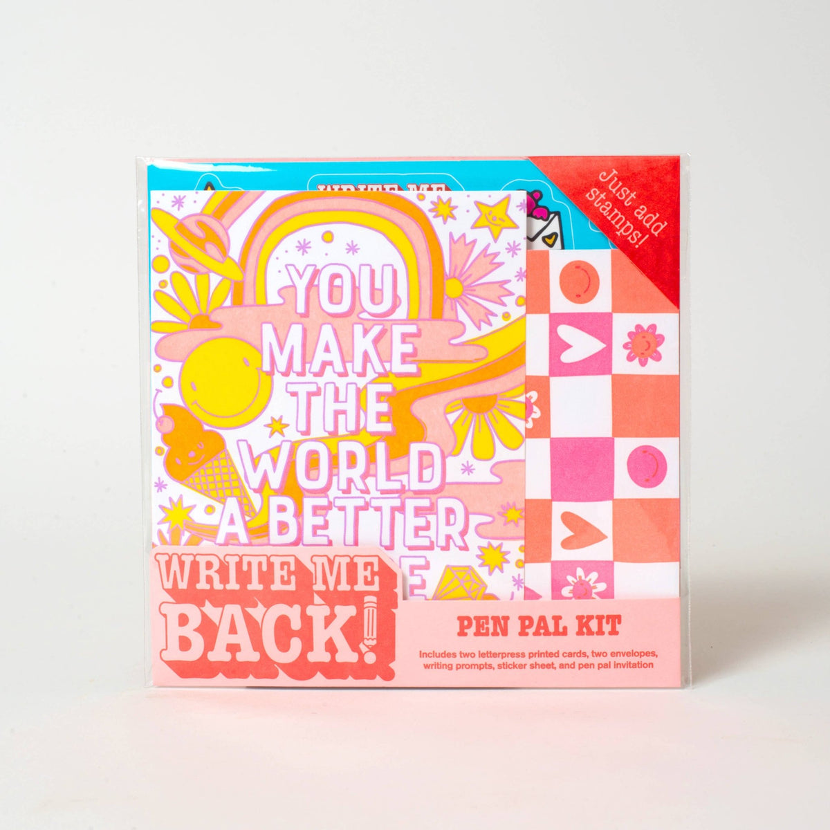 Party Sampler Pack! Write Me Back! Pen Pal Kits - vibeboxshop