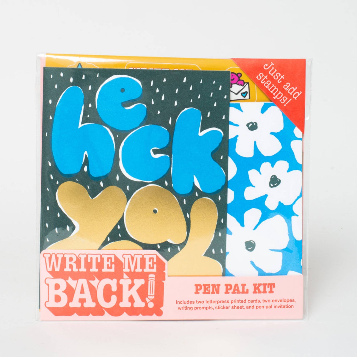 Party Sampler Pack! Write Me Back! Pen Pal Kits - vibeboxshop