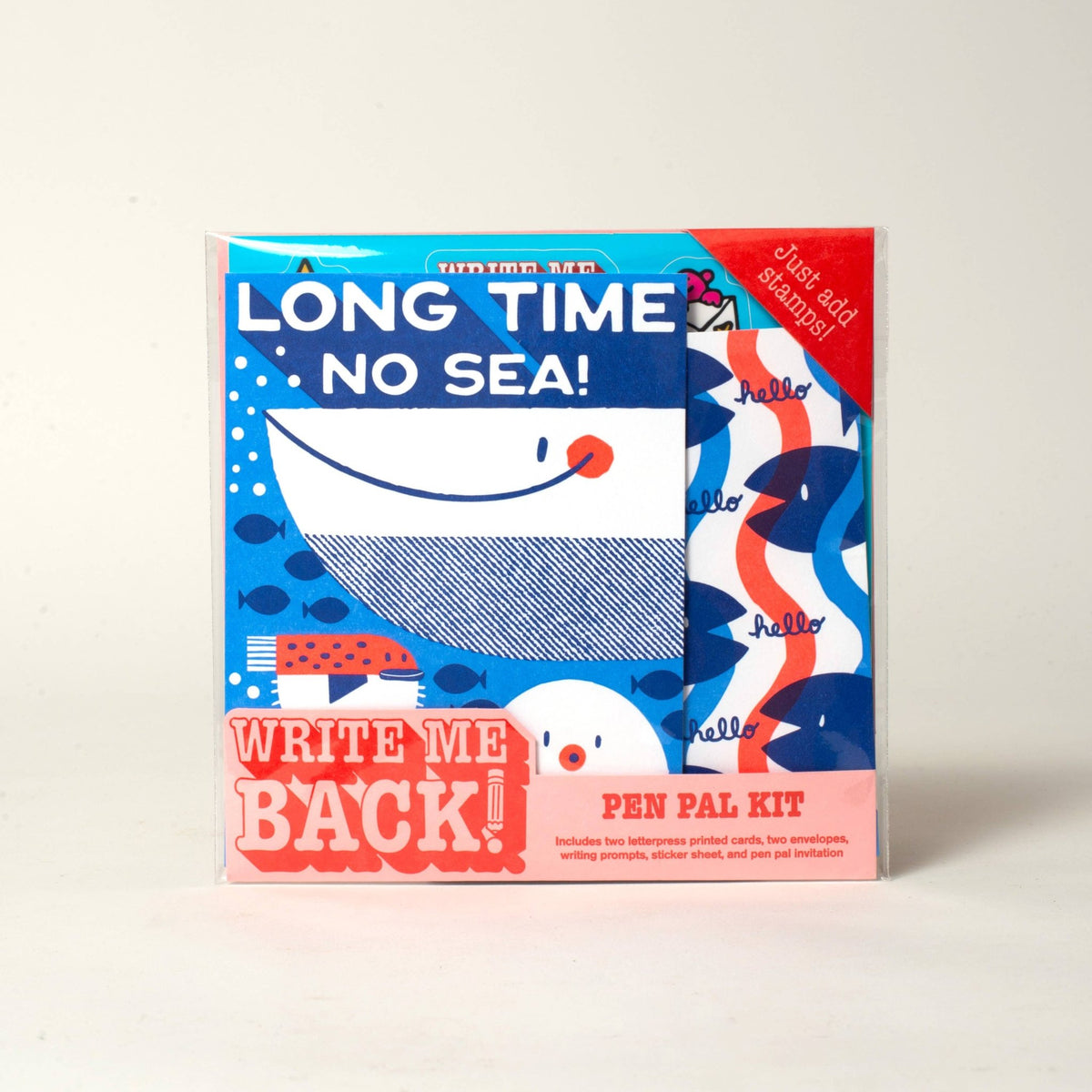 Party Sampler Pack! Write Me Back! Pen Pal Kits - vibeboxshop